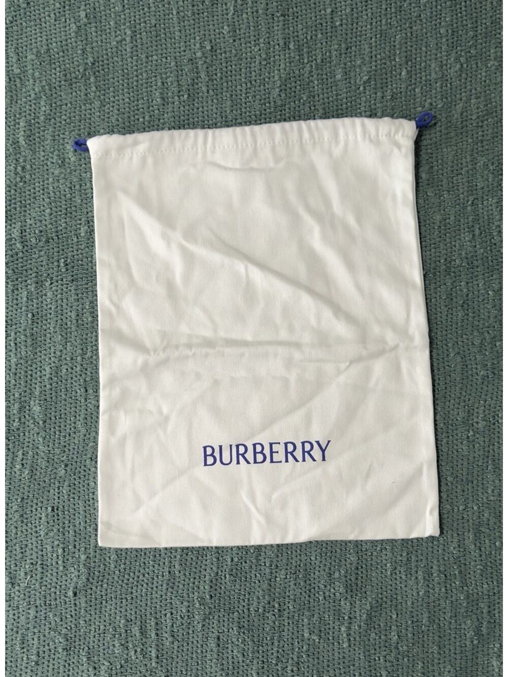 Burberry - Drawstring Dust Storage Travel Bag Sky Blue 15 X 12”